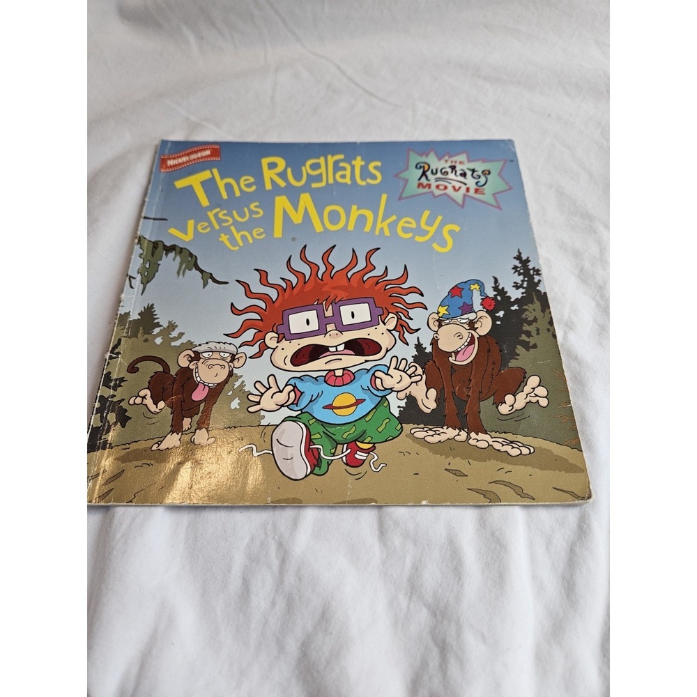 Rugrats Movie : The Rugrats Versus the Monkeys by Luke David (1998, Trade...
